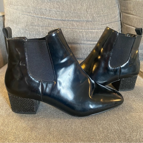 Ankle Boots with Sparkly Heel size 9 - Picture 4 of 4